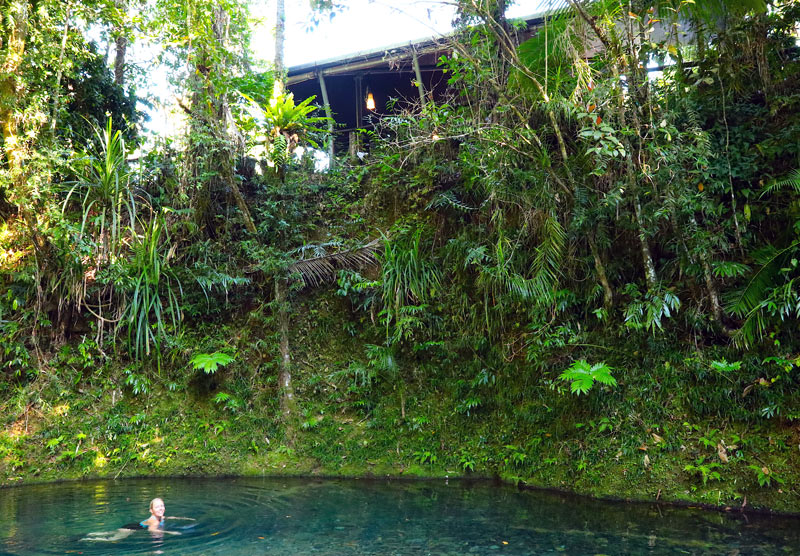 Creek Swimming Heritage Lodge